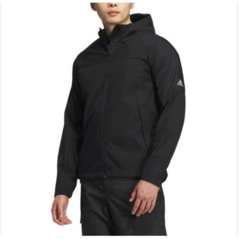 ADIDAS阿迪达斯连帽外套运动休闲加绒保暖男装夹克JM9104 D