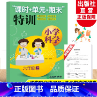 科学 [正版]新版 小学科学课时+单元+期末特训 六年级上册 教科版小学生课时同步训练习题作业本单元期中末复习测试考试卷