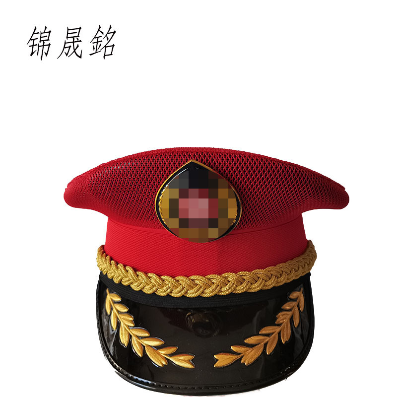 锦晟銘大檐网帽(红)55CM-63CM顶