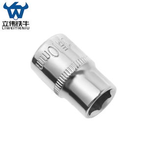 立伟铁牛3/8六角短套筒10mm/个