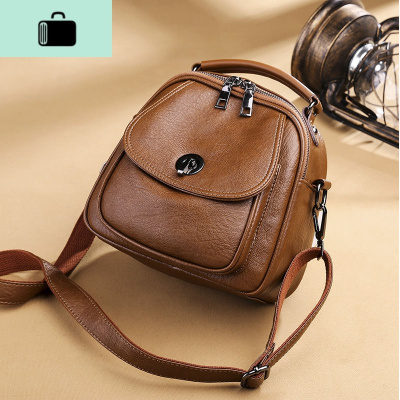 2020新款女包韩版简约百搭斜挎女软小背包双肩包女单肩斜跨NEW LAKE