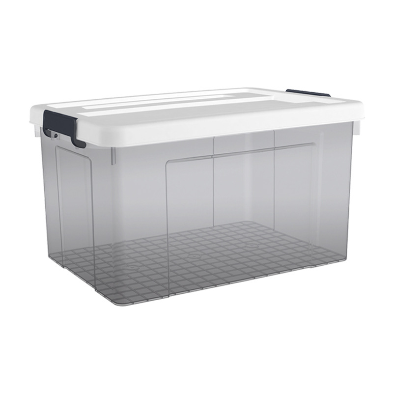 百晟长恒 BSCH-A83E 105L白盖透明 收纳箱 (计价单位:个) 白盖透明