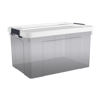 百晟长恒 BSCH-A83E 105L白盖透明 收纳箱 (计价单位:个) 白盖透明
