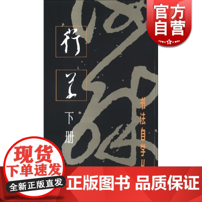 行草下册 书法自学丛帖 书法碑帖 字帖 毛笔字 篆刻 行书草书学习方法 正版图书籍 上海书画出版社 世纪出版