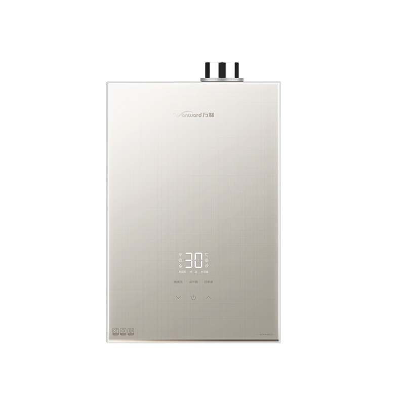 万和JSQ30-16WYM20 16升燃气热水器 一级节能认证 直流变频天然气 水气双伺服恒温