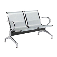 迅众 双人位连排椅 办公家具机场椅长排椅连排椅银行医院等候椅休闲公共座椅