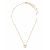 Ferragamo女款D水晶吊坠项链可调节cm时尚优雅饰品