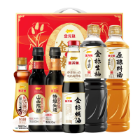 金龙鱼零添加调味品礼盒B款3225ml+1000g