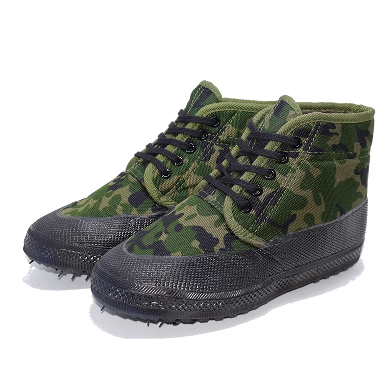 天鸣TM 迷彩帆布棉胶鞋 源头工厂 可定制 36-46码 双