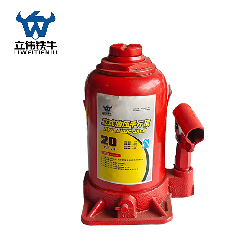 立伟铁牛立式油压千斤顶20T/台