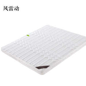风雷动椰棕床垫家用棕垫8cm防螨抗菌(0胶水天然椰棕+软硬两用+全拆洗)1500mm*2000mm