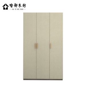 哈御木坊板式连体更衣柜三门500*1000*2000mm个