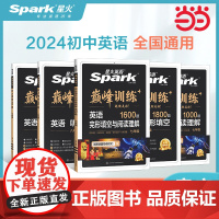 当当 24版星火英语 训练 七年级英语完形填空与阅读理解 全国通用初一英语辅导资料书人教版 初中同步阅读完型专项组合训练