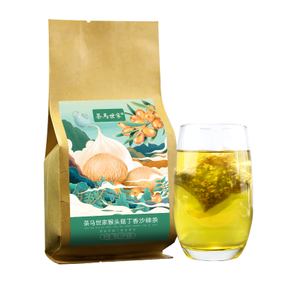 茶马世家丁香叶养猴头菇胃茶男女士肠胃沙棘非特级茶