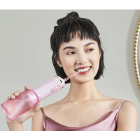 素士(SOOCAS)冲牙器 粉色 小米生态链 精选 超声波 洗牙器水牙线防水家用便携式洁牙器生日礼物礼盒装 送女友