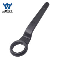 立伟铁牛单头梅花扳手32mm/把