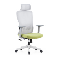 匡大办公椅高级办公椅人体工学电脑椅带头枕T940N1-1蓝色坐垫