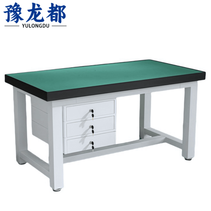 豫龙都工作台三抽屉台