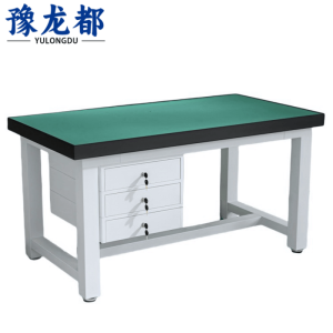 豫龙都工作台三抽屉台