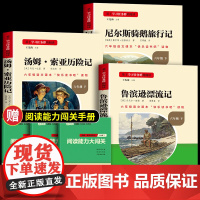 名校课堂读书侠鲁滨逊漂流记六年级下册必读的课外书原著正版阅读书籍快乐读书吧小学生尼尔斯骑鹅旅行记汤姆索亚历险宾孙6完整版