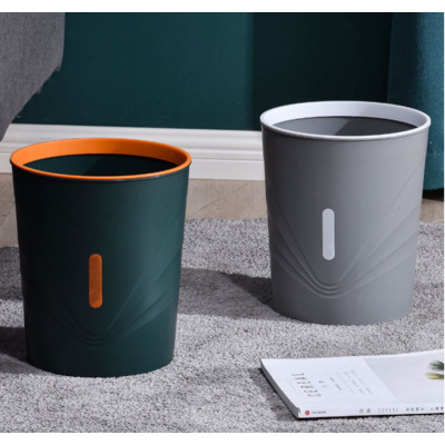 ins风垃圾桶压圈高颜值家用大号厨房客厅厕所卫生间宿舍卧室轻奢