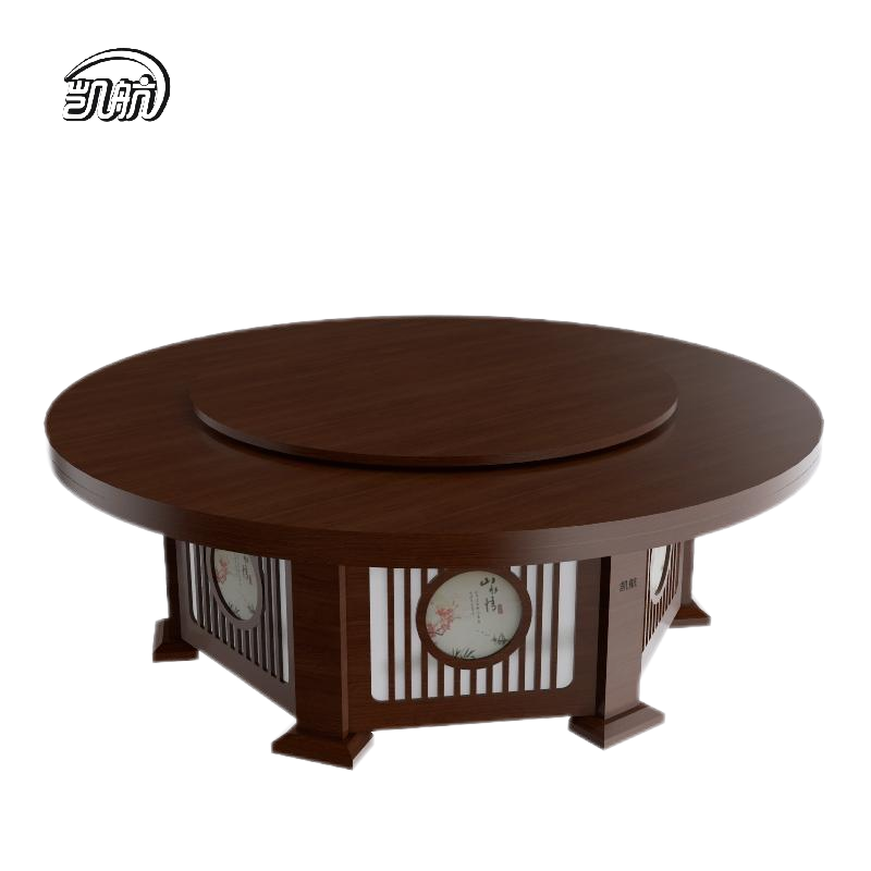 凯航中式圆形会议桌KH-25YXHYZ个