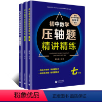 [正版]初中数学压轴题精讲精练 七八九年级3本套 通用版本 解题技巧思维训练举一反三专项突破训练册 初一初二初三中考冲
