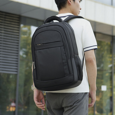  笔记本双肩包男15寸电脑包商务通勤背包女大容量书包大学生
