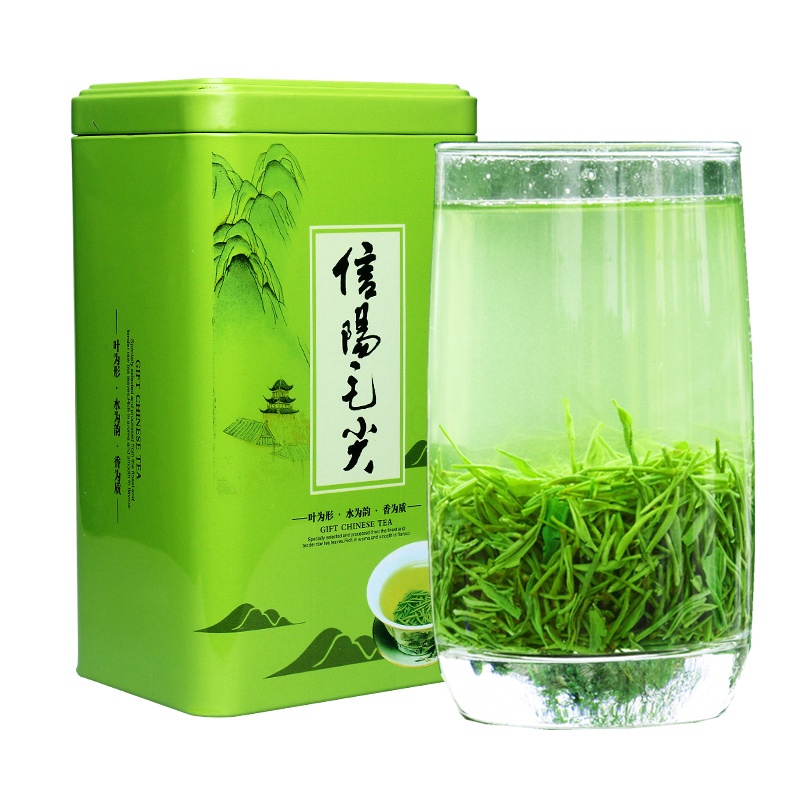 信阳毛尖茶叶 新茶雨前一级嫩芽浓香高山绿茶250g