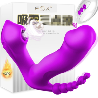 FOX萌狐M6无线遥控隐形蝴蝶穿戴式内裤震动棒智能加温充电变频舌舔跳蛋振动AV棒仿真阳具女用自慰器女性系列情趣成人用品