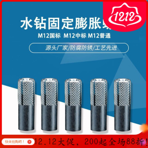 汐岩水钻固定专用膨胀螺丝内置式膨胀螺丝内迫内爆顶爆内膨胀螺丝