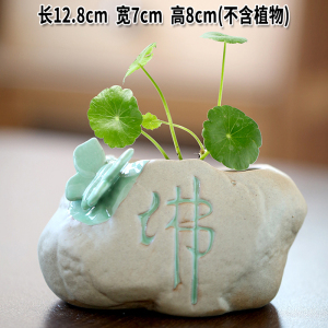 [补贴10%]水仙花盆陶瓷大号家用碗莲专用花盆铜钱草一叶莲水培器皿睡莲盆缸