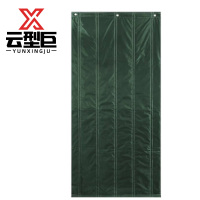 云型巨 门帘 绿色 单位:平方米
