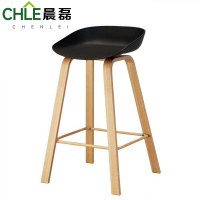 晨磊 吧台椅 黑色(75*48*48cm) 把