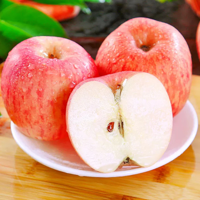 [熊猫鸟]陕西红富士苹果 净重2.5斤 脆甜可口 营养丰富 坏果包赔