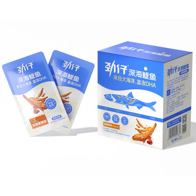 劲仔 深海鳀鱼 经典香辣味122g/盒