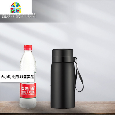 男女士超大容量保温杯茶水分离泡茶杯1000ml1500大号户外便携水杯 FENGHOU 1500ml金色