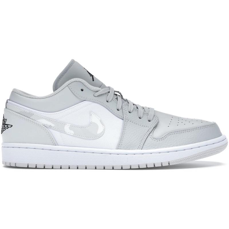 [限量]耐克 aj1 男鞋jordan 1 low white camo 缓震透气 运动篮球鞋男
