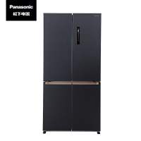 松下 NR-EW58CPA-S 家用冰箱575升超薄自由嵌入大容量十字对开门冰箱自由变温纳诺怡X除菌 双循环冰箱