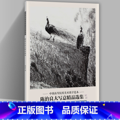 [正版]陈治良大写意精品选集 中国高等院校美术教学范本 陈治良画集 写意画作品集册页8开收录20幅图临摹学习研究范本 四