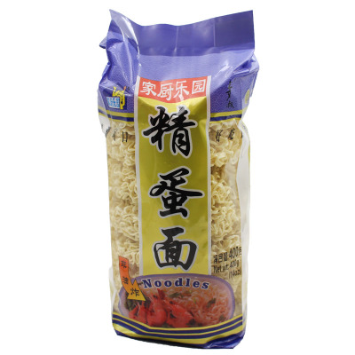 家厨乐园精蛋面火锅面鸡蛋面条早餐炒凉拌面400g（精蛋面）