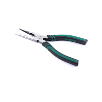 长鹿工具 美式双色尖嘴钳(插卡)8寸(新款) 1把