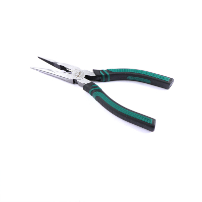 长鹿工具 美式双色尖嘴钳(插卡)8寸(新款) 1把