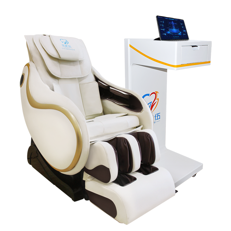 伍贰伍WEW-808A反馈型音乐放松椅太空舱零重力按摩国产鸿蒙开发精神压力分析心理调节教具