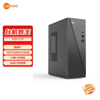 联想(Lenovo)来酷Lecoo 酷310 台式机电脑主机(酷睿i7-13645HX 16G 512G固态硬盘 WIFI Win11)
