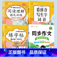 [抖音同款] 语文专项训练(4本) 五年级下 [正版]小学语文专项训练一年级练习册全套看拼音写词语二年级上册三四五六年级