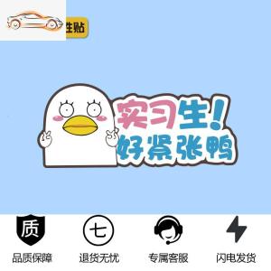 [补贴10%]新手上路磁性车贴女司机汽车反光贴纸创意文字统一装饰标实习标志汽车车贴