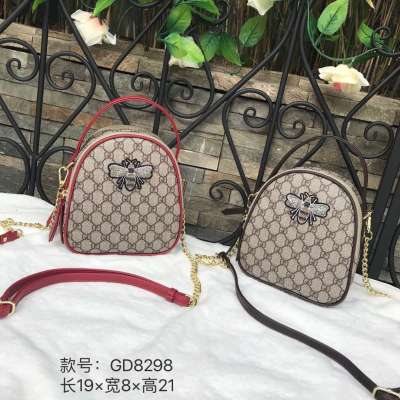 蒂兰仕包包女包2021新款YR-GD8298小包包女潮韩版百搭斜挎包女迷你蜜蜂女包休闲单肩包女迷你圆盒小包