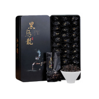 源御露(Yuan Yu Lu)黑乌龙茶木炭油切技法茶茶多酚一级浓香型乌龙茶叶礼盒装500G