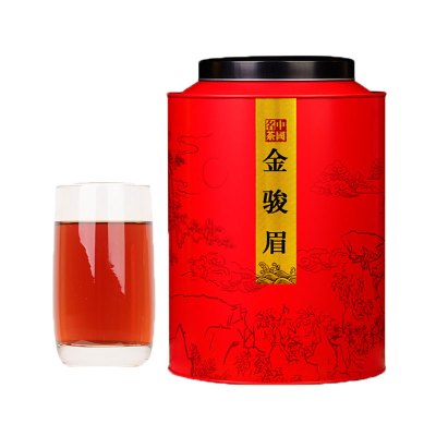 源御露(Yuan Yu Lu)金骏眉浓香型新茶武夷红茶蜜香型散装茶叶礼罐装500g